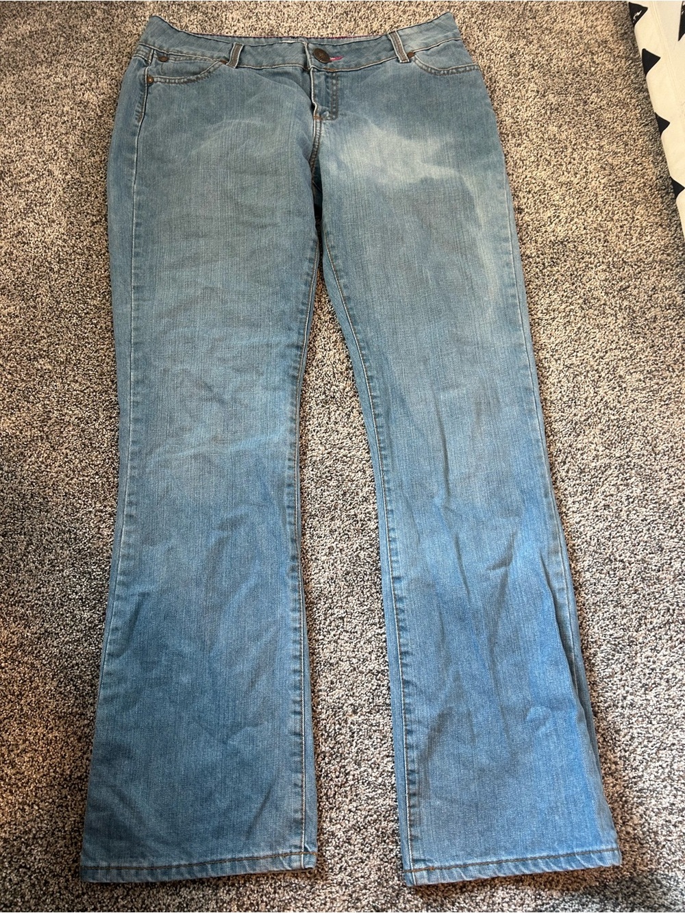 Wrangler Light Blue Flare Jeans - Women's Wide Leg